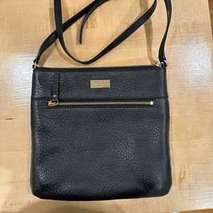 Black Kate Spade cross body bag - never used!